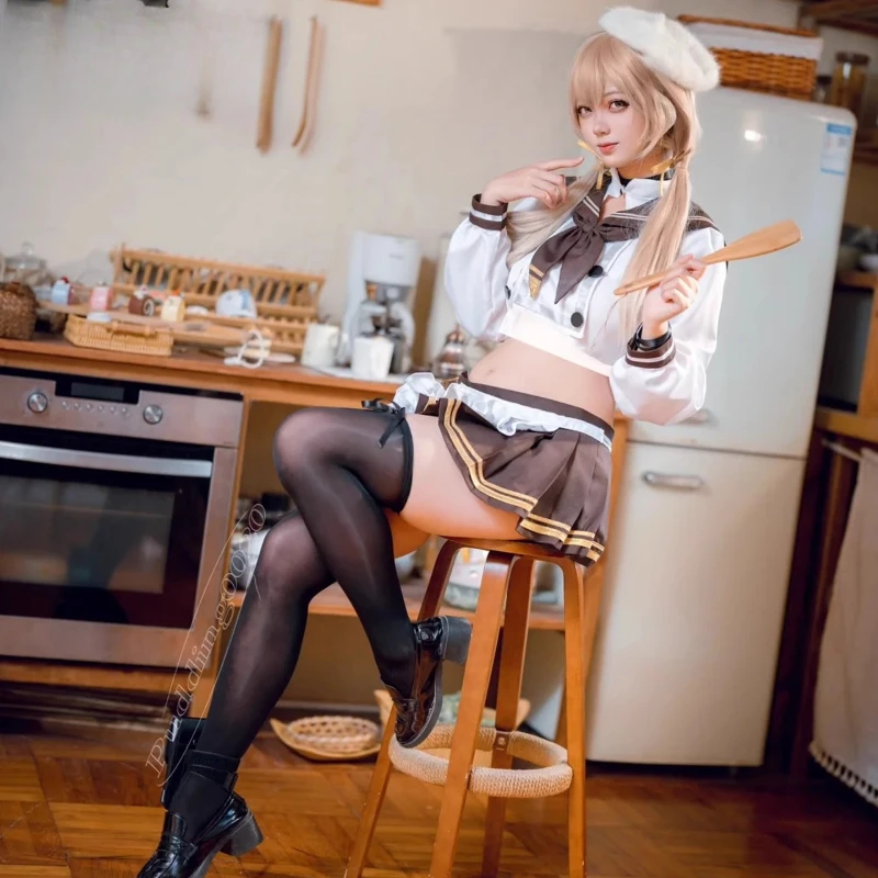 

Nikke The Goddess of Victory Bride Bready Cosplay Costume Game Nikke SSR Sexy Uniform Outfits Halloween Carnival Suits Full Set