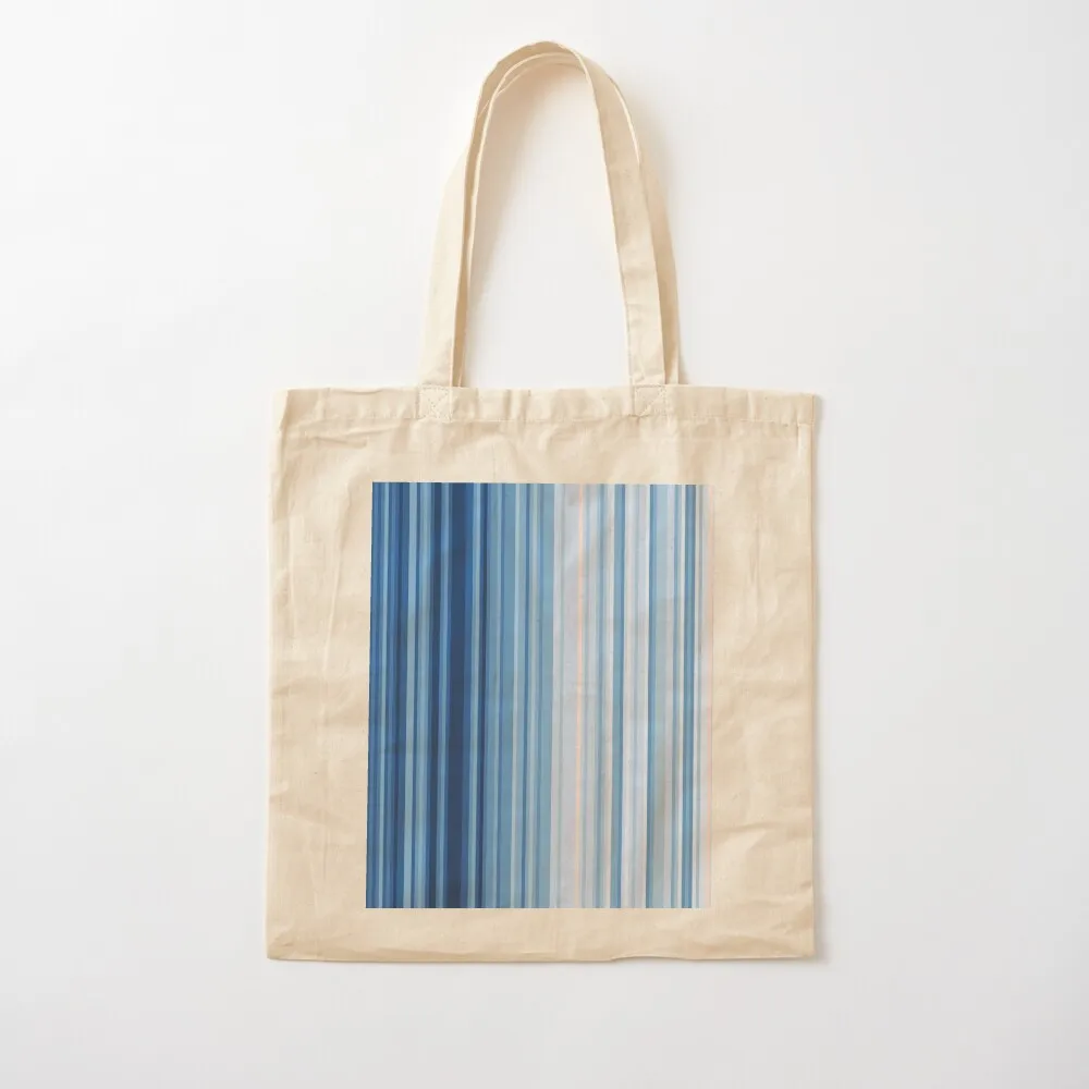 

Climate Warming Stripes 1850-2019 Tote Bag female bag hand bag ladies Canvas for women sacs de shopping