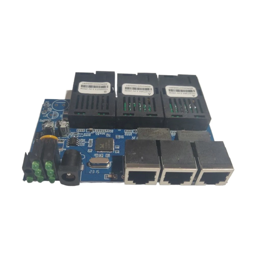 Ethernet Fiber Switch PCBA Module Replacement Electrical Converter Module