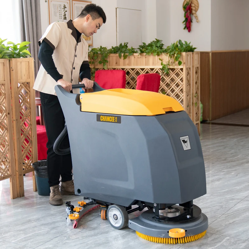 

M50 Industrial Walk-behind Floor Scrubber Commercial Floor Clean Machine Scrubber for Hospital