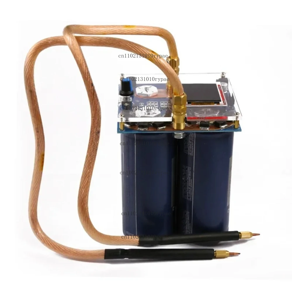 Farad Capacitor Butt Welder Household Welding Double Pulse Adjustable High Power Spot Welder Hot