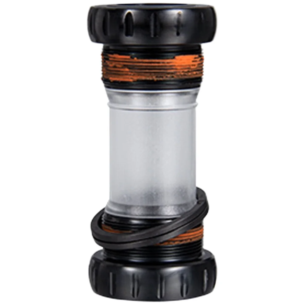 For road Bike Bottom Bracket Made of Aluminum Alloy with Dual-Sealed Bearings for Enhanced Durability and Smooth Pedal