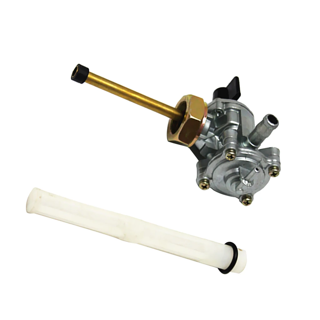 Gas Fuel Valve Petcock Metal Reserve Tank on Off Switch Inline Motorcycle Petrol Tap for Honda CBR250 MC22 CBR600