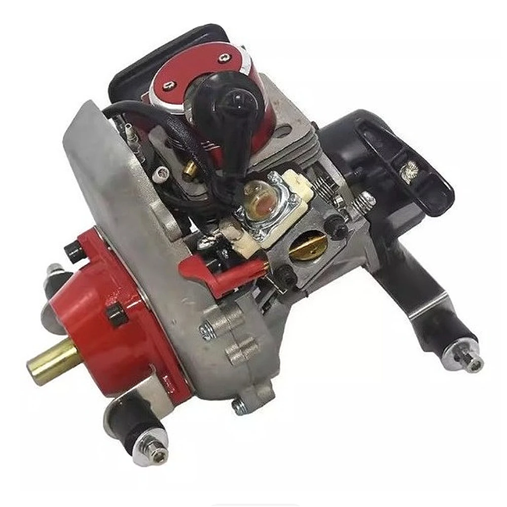 

26cc Single Cylinder Water Cooled Boat Model Engine Remote Control Model Pull Start Electronic Ignition Two Stroke Engine Model