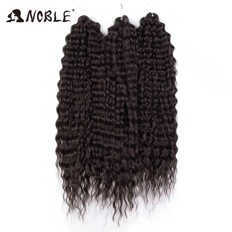 Edles Lockenhaar, Wasserwellen-Twist-Haare, Ombre-Blond, 25 Zoll, synthetisches Flechthaar, tiefe Wellen, Haarverlängerung zum Flechten – Detail 6