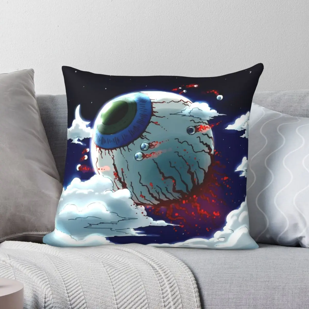 Terraria Indie Game Square Pillowcase Polyester Linen Velvet Creative Zip Decor Pillow Case Bed Cushion Case