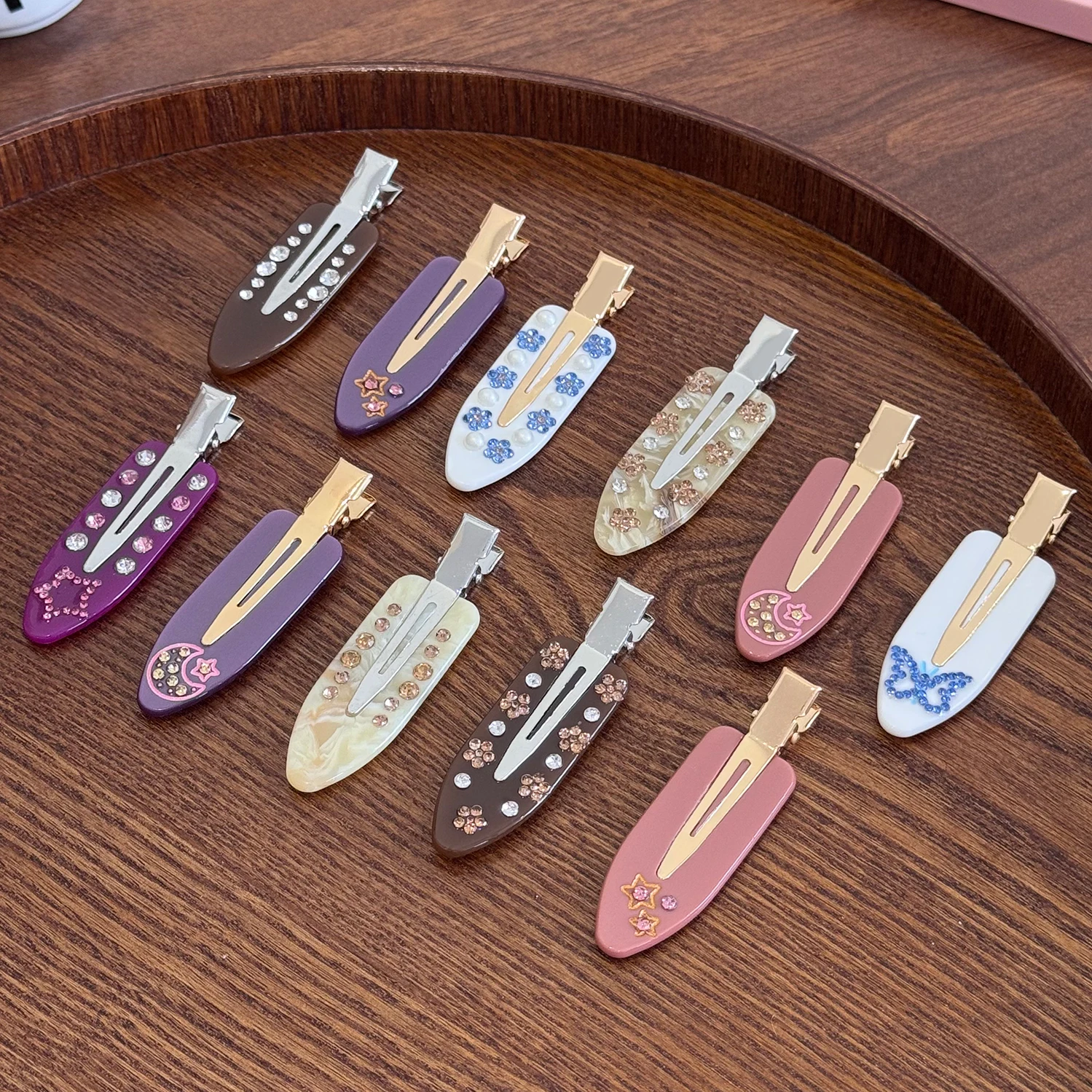 

Ins Style,High-end And Versatile, Duckbill Clip, Seamless Hair Clip, Acetic Acid Material Bangs side clip