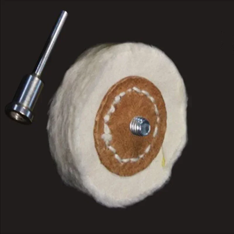 1PCS Polishing Wheel Wool/Cotton/Cloth Buffing Pads Jewelry Abrasive Brushes Accessories For Rotary Tool