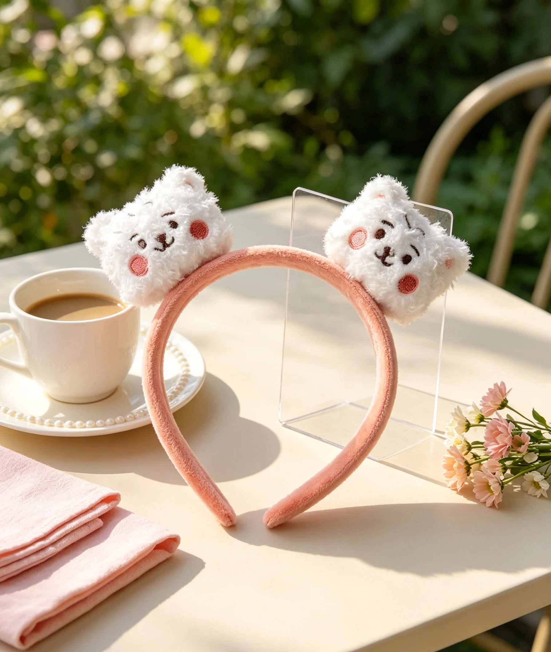 Hair Bundles - ที่คาดผมลายการ์ตูน BT21 น่ารัก, กิ๊บติดผม, เครื่องประดับผม, เครื่องประดับศีรษะลายตุ๊กตา,
