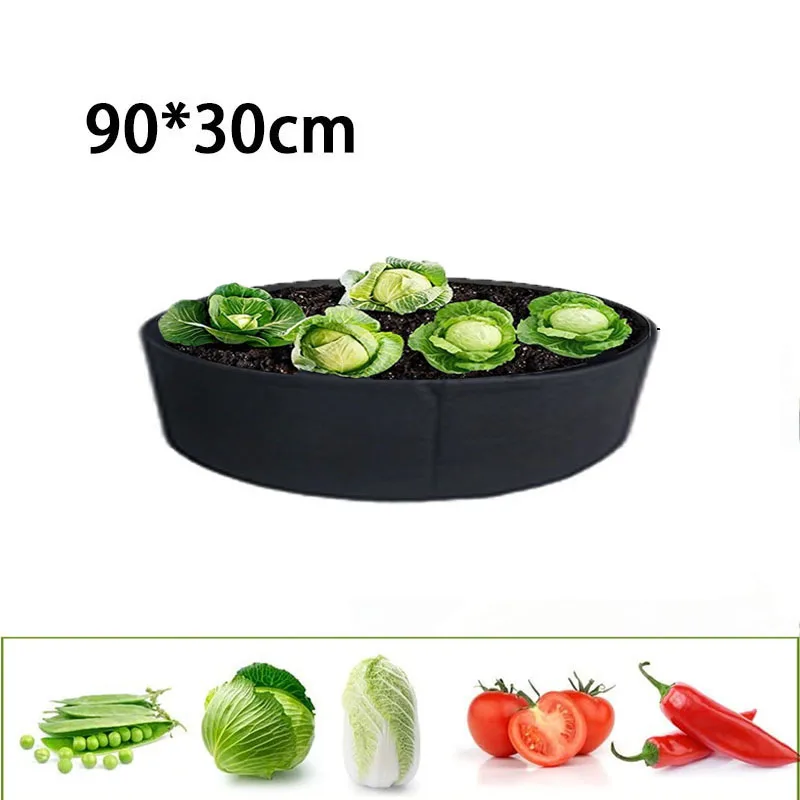

90x30cm plant flower pots grow bags gardening pots veg seeds planting tools growing bags For home and garden Non-Woven fabric A6
