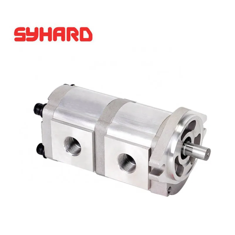 HGP-33A F30/6R F28/6R F25/6R F17/6R F28/8R F25/8R F30/11R F28/11R Hydraulic Double Gear Pump High Pressure Gear Oil Pump