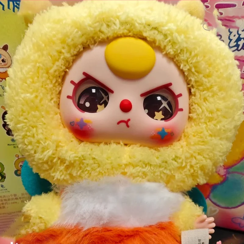 

Genuine Baby Three Elf Plush Series Blind Box Anime Figures Mystery Box Cute Doll Tide Play Ornaments Creativity Pendant Gifts