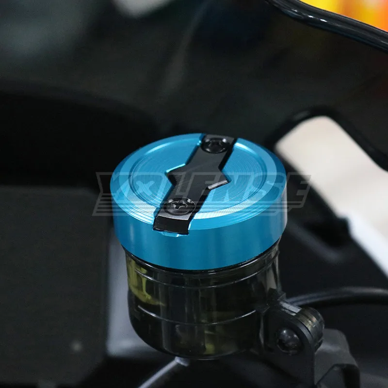 دراجة نارية الملحقات الجبهة الفرامل خزان غطاء خزان السائل غطاء كأس النفط ل 675SR 675SR-R 675NK 675 SR NK SRR #6
