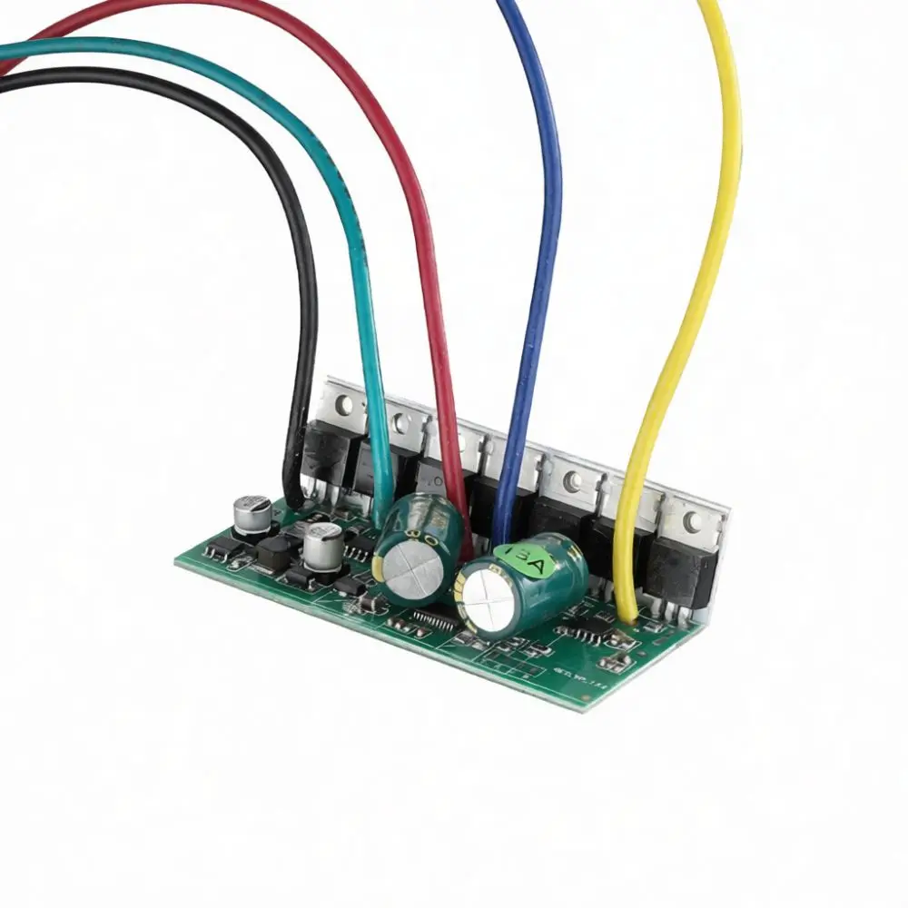 Replacement Brushless DC Pump Driver 48V 60V 72V Electric Submersible Circuit Board Aluminum Controller Repair Accessory