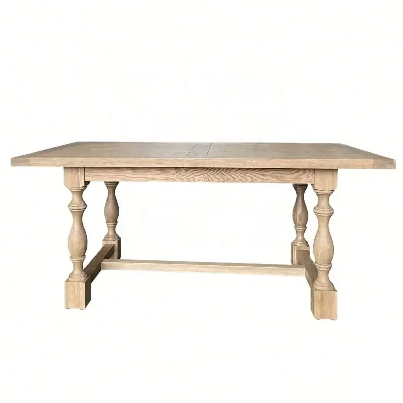 

-Manufacturer's wholesale price Solid Wood Oak table Rectangular Banquet Outdoor Party Wooden Dining Table