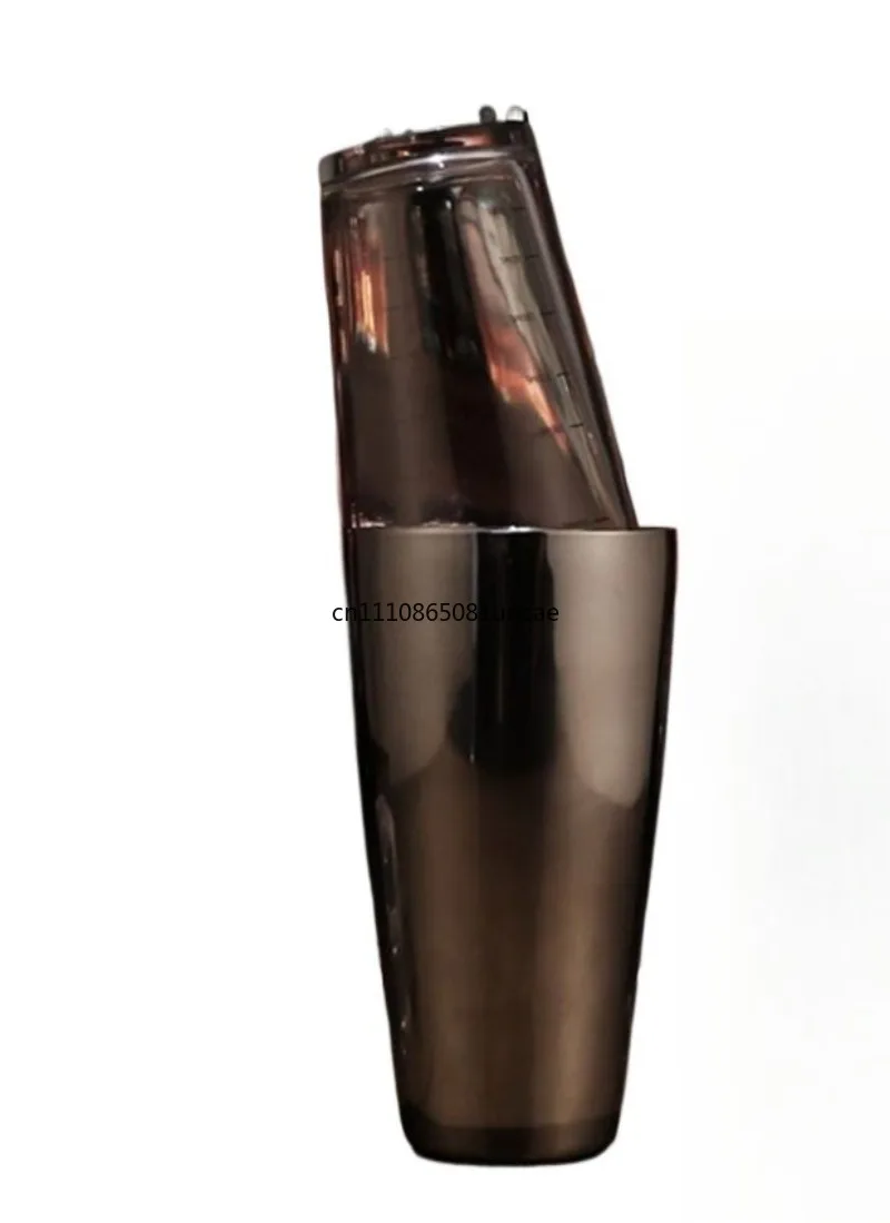 

304 Stainless Steel Cocktail Shaker Set Hand Shake Cup Mixing Pot Bar Tools for Milk Tea Cocktail Making