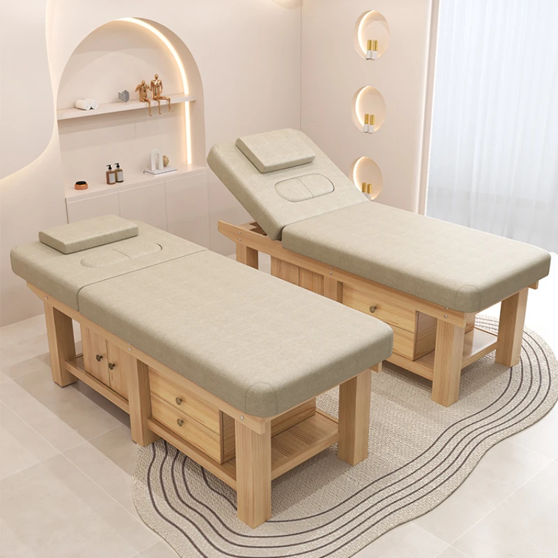 

Beauty Physiotherapy Massage Table Ear Cleaning Knead Face Spa Massage Table Placement Cama Para Masajes Salon Furniture ZSMT