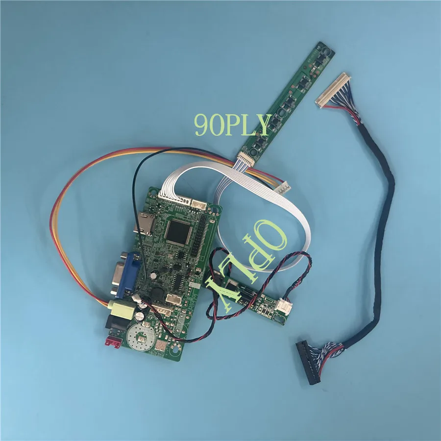 For LM230WF8-TLA1 LM230WF8-TLA2 LM230WF9-S1A1 LM238WF1-SLE1 HDMI-compatible VGA 1920×1080 LED Panel kit 58C Controller board DIY