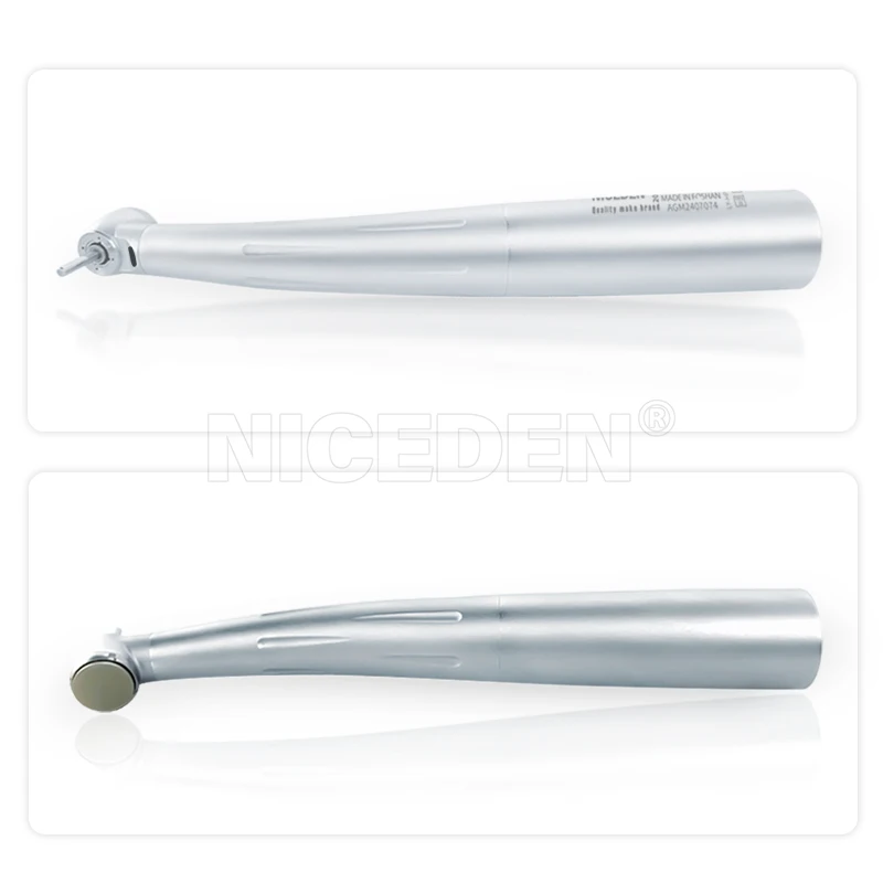 

K9000L D ental LED Mini Head Air Turbine Fiber Optic Push Button Handpiece