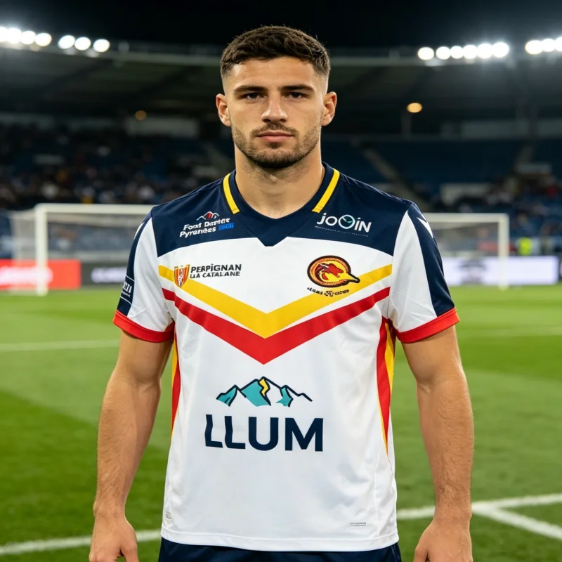 Camiseta de Rugby de los Dragons Catalans de Inglaterra, Nueva Llegada, para Hombre, Informal, de Secado Rápido, para Entrenamiento, Manga Corta, para Niños y Familiares