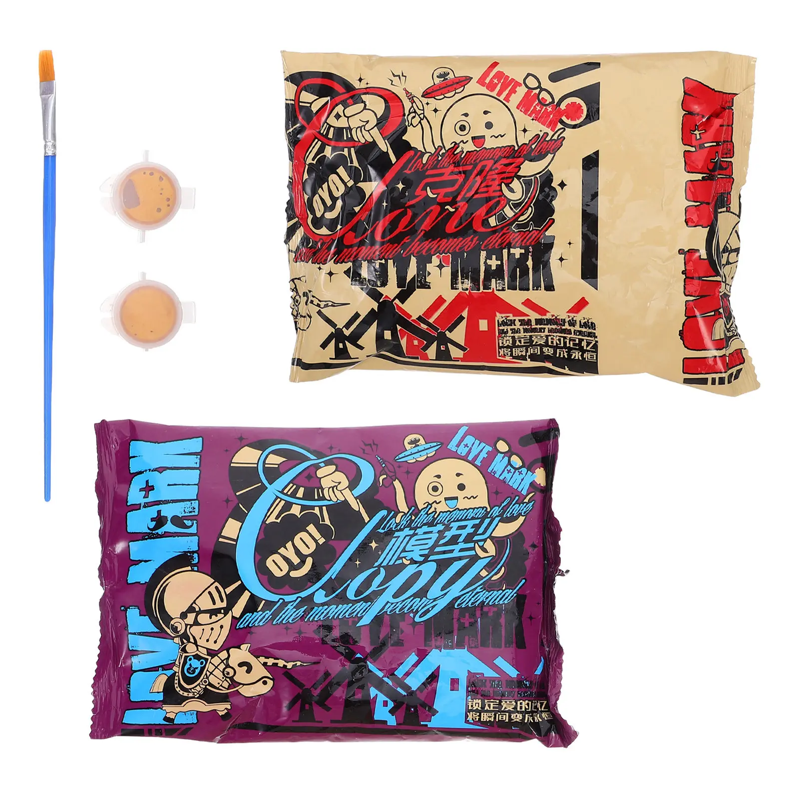 

Набор для создания 3D-отпечатков ручек и ножек младенца: гипсовая форма для самостоятельного изготовления сувенира, идеально подходит для молодых родителей, пар, семейных воспоминаний