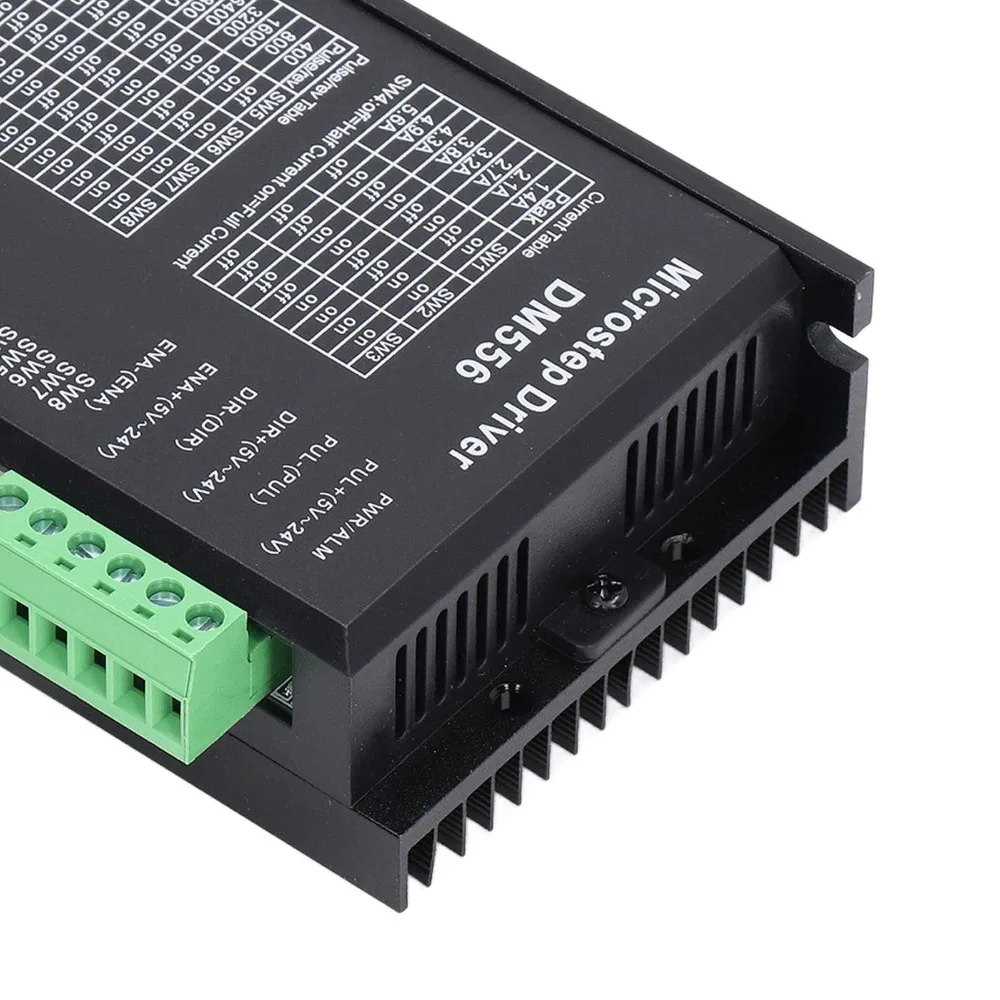 Practical 2 Phase Stepper Motor Driver 24-50VDC 5.6A Microstep Driver 2.1A-5.6A Digital Stepper Driver CNC Machine