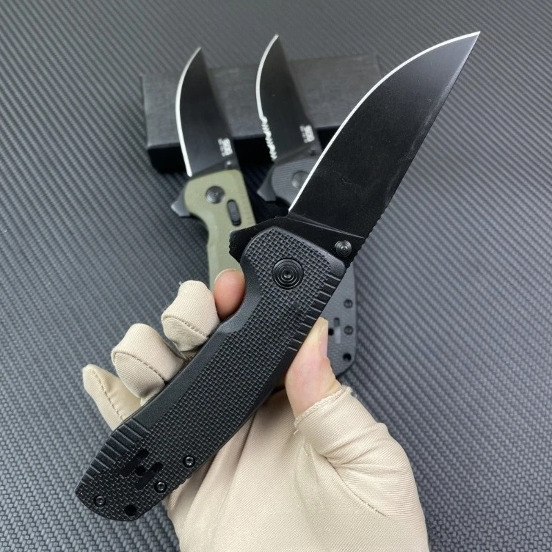 Hohe Härte Outdoor Folding Camping Taschenmesser D2 Klinge Nylon Glasfaser Jagd Überleben Taktische Utility Messer EDC Werkzeuge