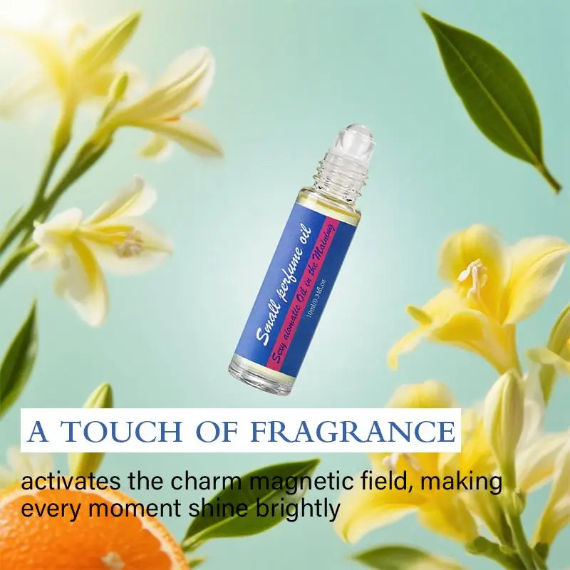 

[Y]Alcohol-Free Roll-On Fragrance 10ml Natural Fresh Light Fragrance Long-Lasting Scent For Dates And Gatherings