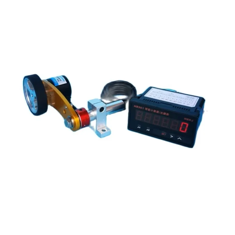 Length meter Meter wheel Measuring wheel Speed wheel Wheel encoder Length measuring instrument Mounting bracket
