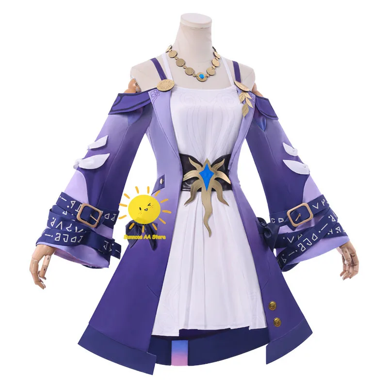 Game Cyrene Cosplay Honkai Star Rail Cosplay Costume Dress Waistseal Skirt Accessories Cyrene Suit Wig Halloween Cos Adult Women