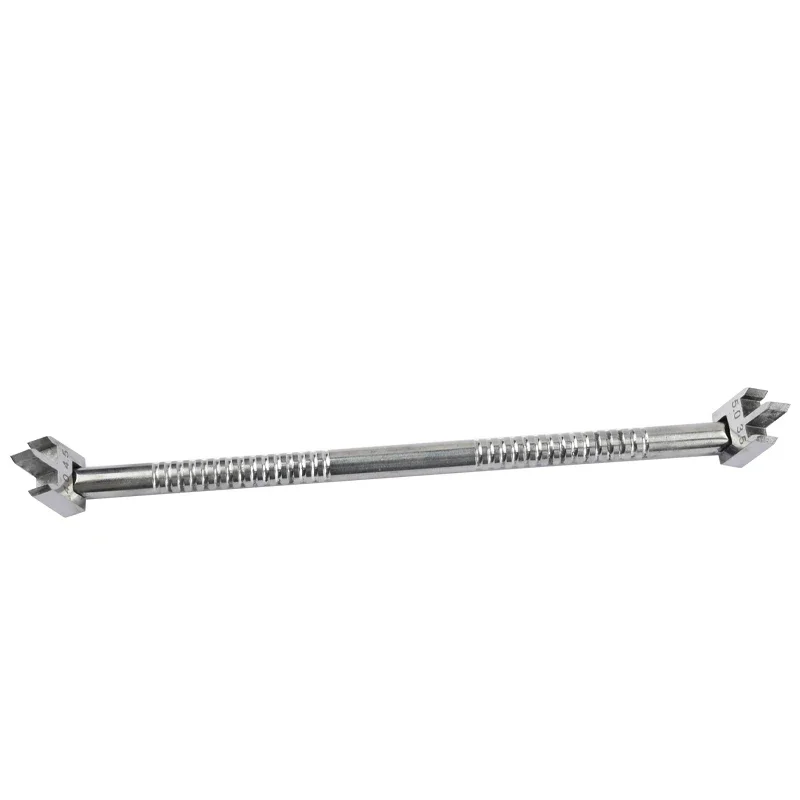 Dental Bracket Gauge Locator Stainless Steel Double Scale for Orthodontic Brackets Positioning 4.0-4.5 & 5.0-3.5 Instruments Set