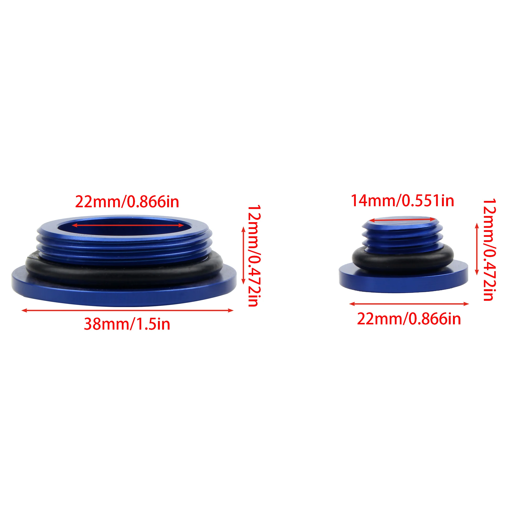 For HONDA XR 250 400 600 XR250R XR650R CRF250R CRF450R Motorcycle Engine Crankcase Cover Straight Screw Cap Plug Motorbike Parts