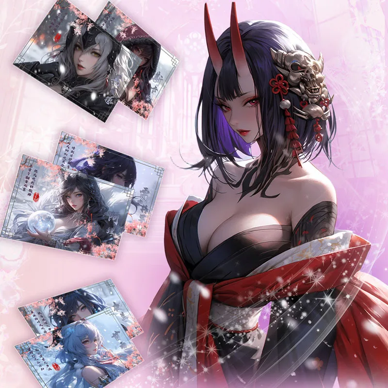 Sexy dea ACG Card Goddess Story Limited Bikini Nude Uniform Black Silk Sexy Loli Girls Sex interessante Card hobby per adulti