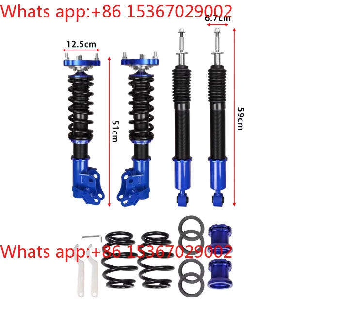 06-11 Shock absorber, adjustable height of shock absorber, spring suspension