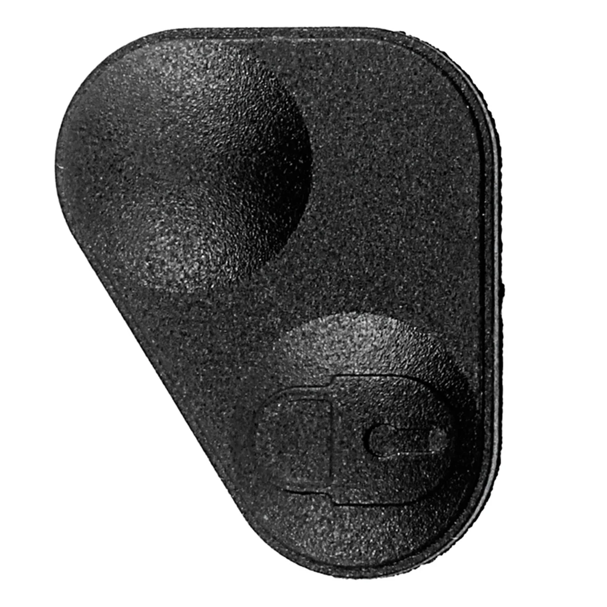 10X Rubber 2-Button Remote Key Fobs Pad Cover - YWC000300 for Land/Range Rover P38 Black