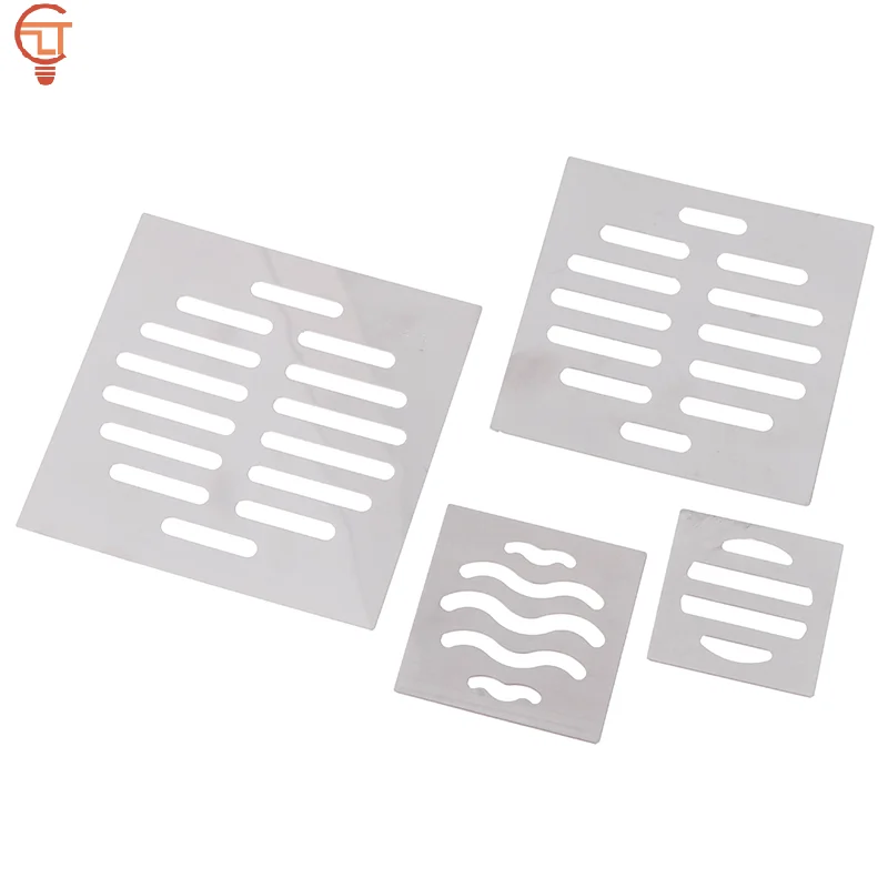 Stainless Steel Floor Drains Net Cover Square Drain Hole Shower Hair Catcher Filter Stopper Kitchen Bathroom Hardware Parts view 6