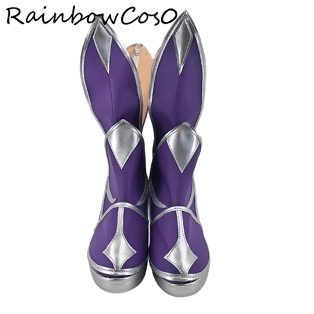 Scathach Skadi Fate/Grand Order FGO Cosplay zapatos botas juego Anime fiesta Halloween RainbowCos0 W5397