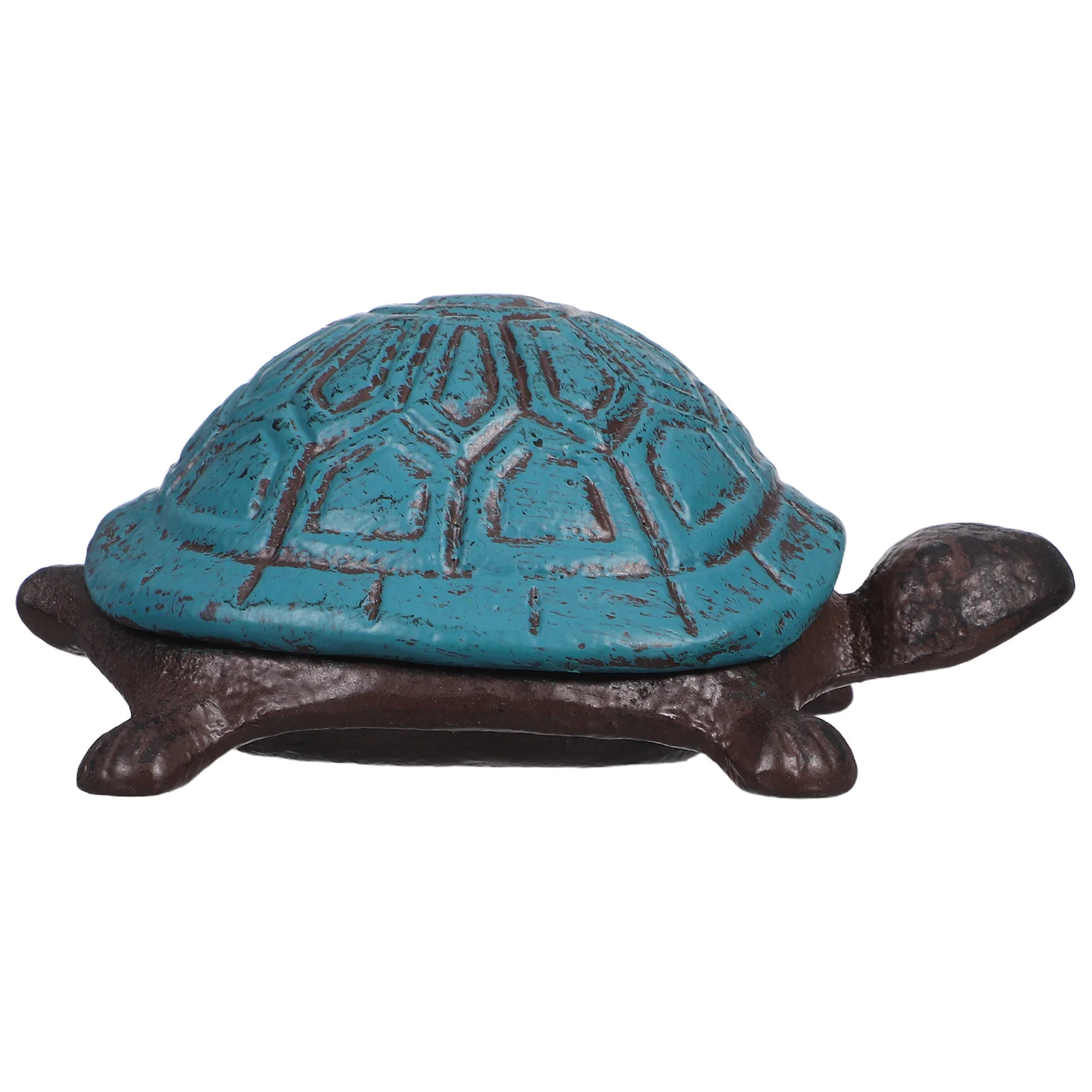 

Чугунный черепаховый шкатулка, винтажная садовая статуя, скрытый ящик для хранения ключей, уличный брелок в форме черепахи, шкатулка для драгоценностей, секретный ключ
