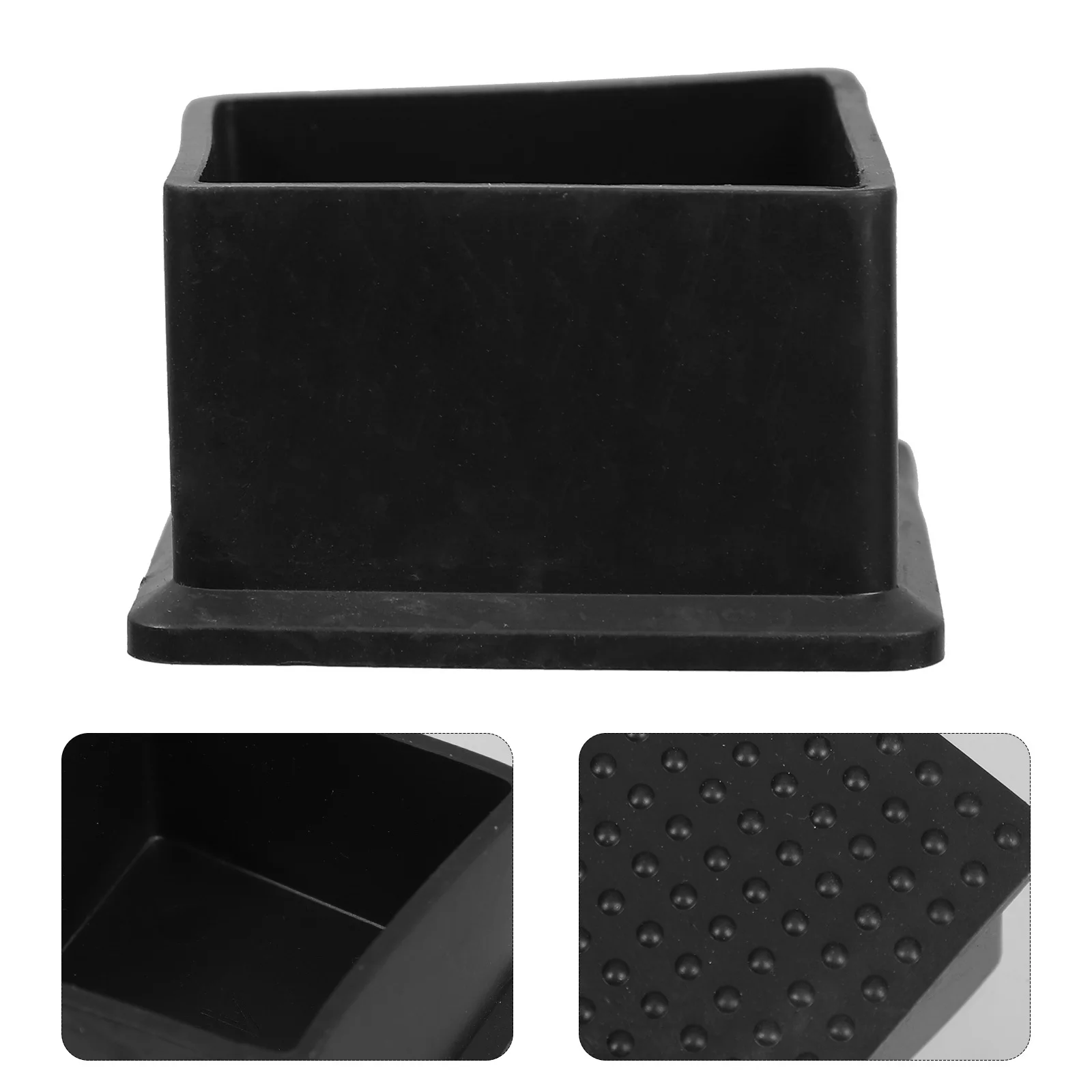 

8Pcs Rubber Chair Leg Protectors Soft Plastic for Hardwood Non Slip Furniture Leg Caps Noise Reduction Easy