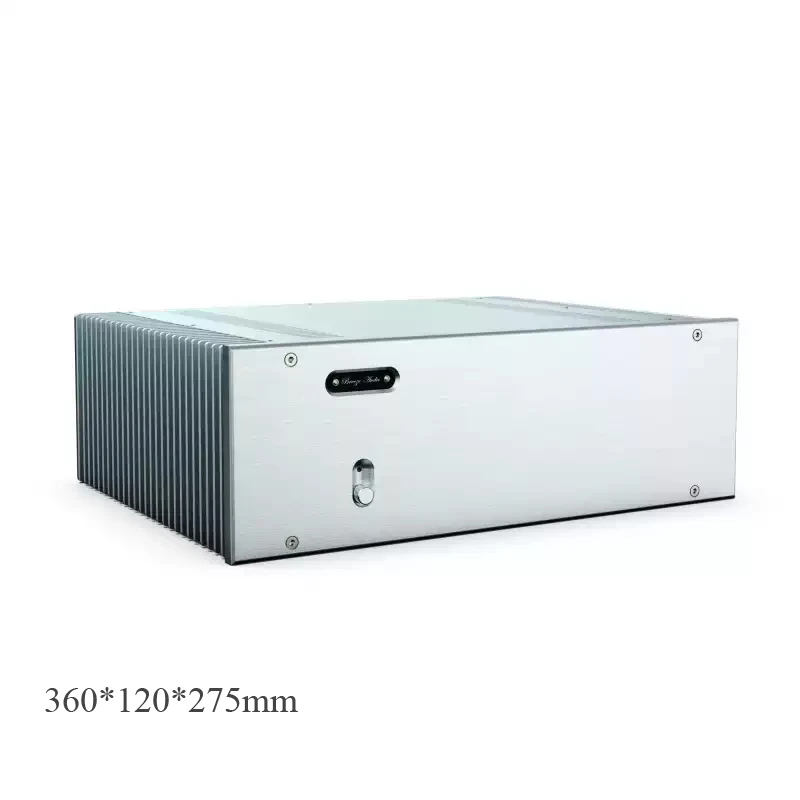 Hezhi Audio 360*120*275mm All Aluminum Amplifier Chassis Class A Chassis AMP Enclosure DIY case