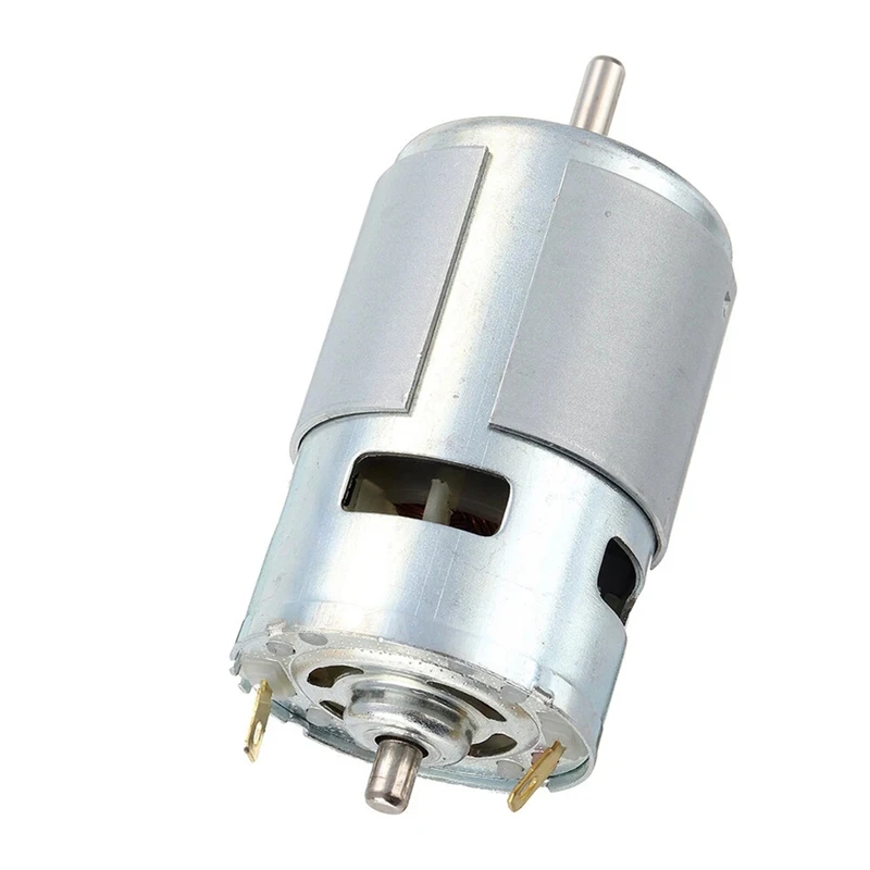 775 DC Motor 12-36V Ball Bearing Spindle Motor With ER11 Extension Rod Carving Cutter For CNC Router Machine