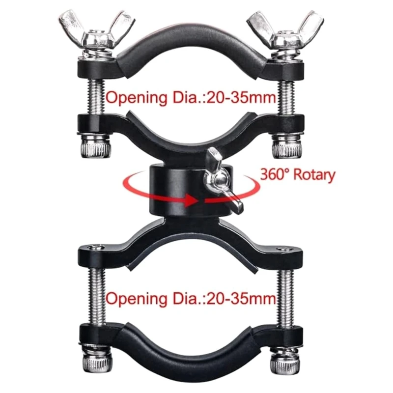 Bike Flashlight Holder Cycling Bicycles Light Mount Holder Flashlight Torch Clip Clamp Riding Biking Bike Light Bracket