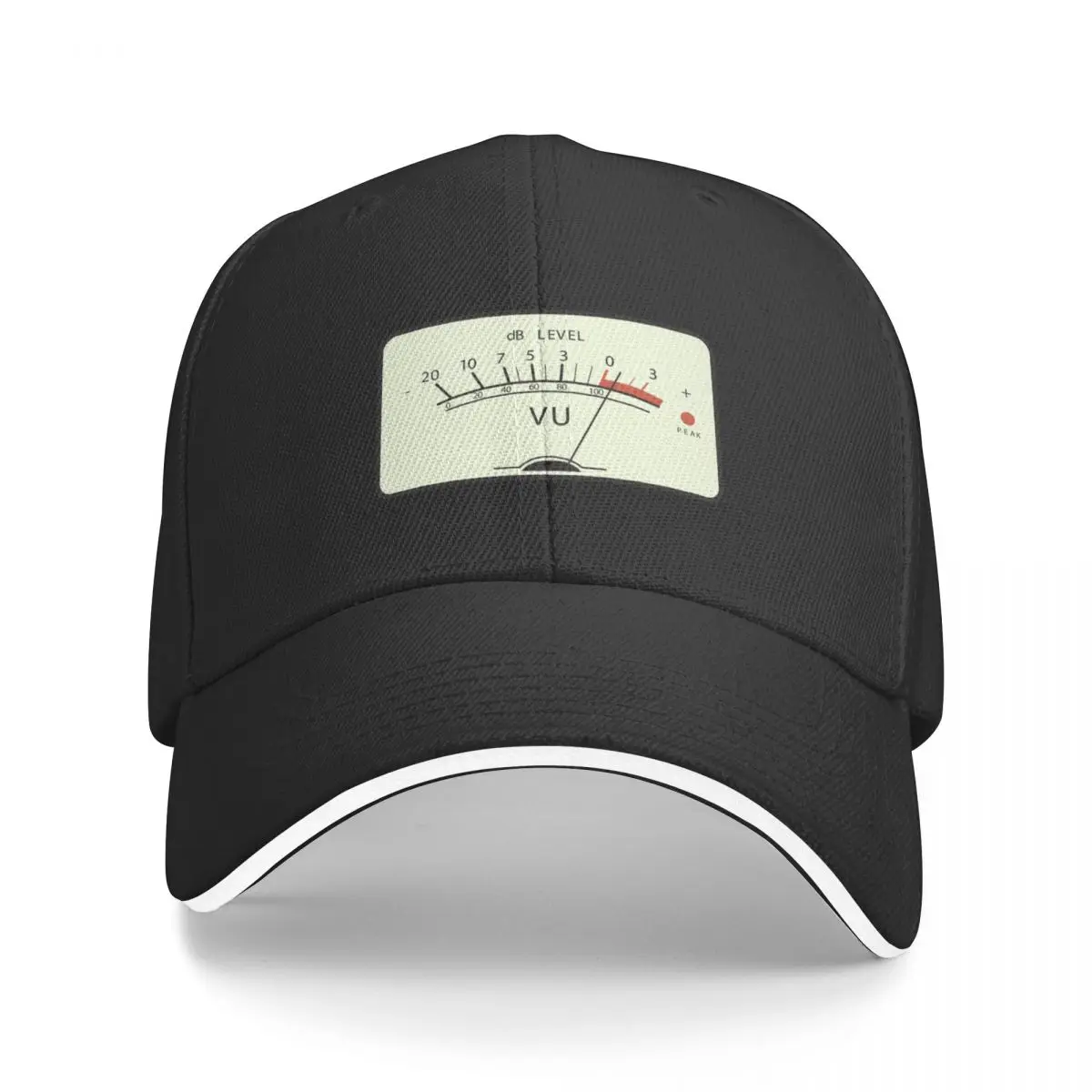 

VU Meter Baseball Cap Trucker Hat Big Size Hat Custom Cap Mens Caps Women's