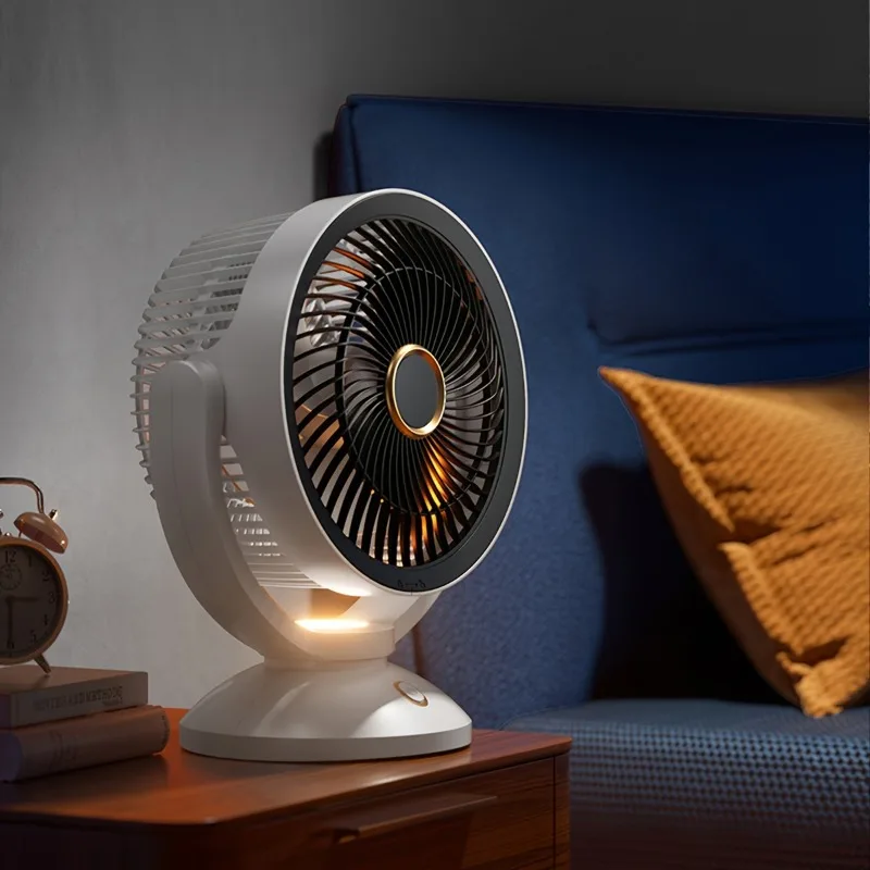 2000mah USB Rechargeable Electric Desktop Fan Portable Air Conditioner Portable Mini Fan 4 Speeds Air Circulators for Bedroom