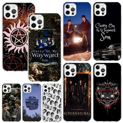 Babaite Supernatural SPN Dean And Sam Phone Case For Iphone 17 Air 16 15 Plus 16E 14 Pro Max 13 Mini 12 11 7 8 SE Fundas Soft Ba