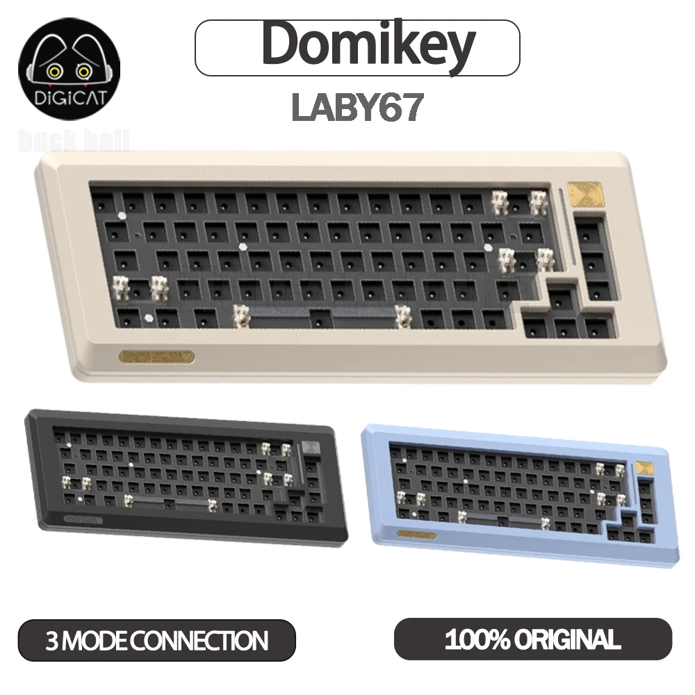 

Набор клавиатур Domikey LABY67 механический, 3 режима, USB/2,4G/Bluetooth