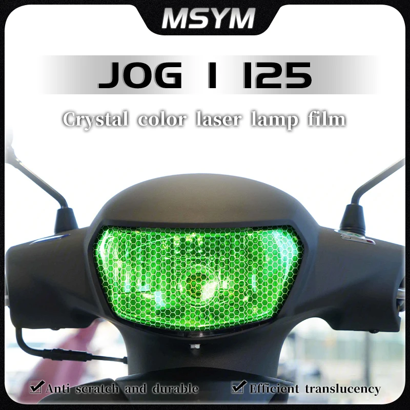 

For YAMAHA JOG I125 PLUS jog i125 plus 2020 Honeycomb laser film headlight transparent film protective sticker accessories