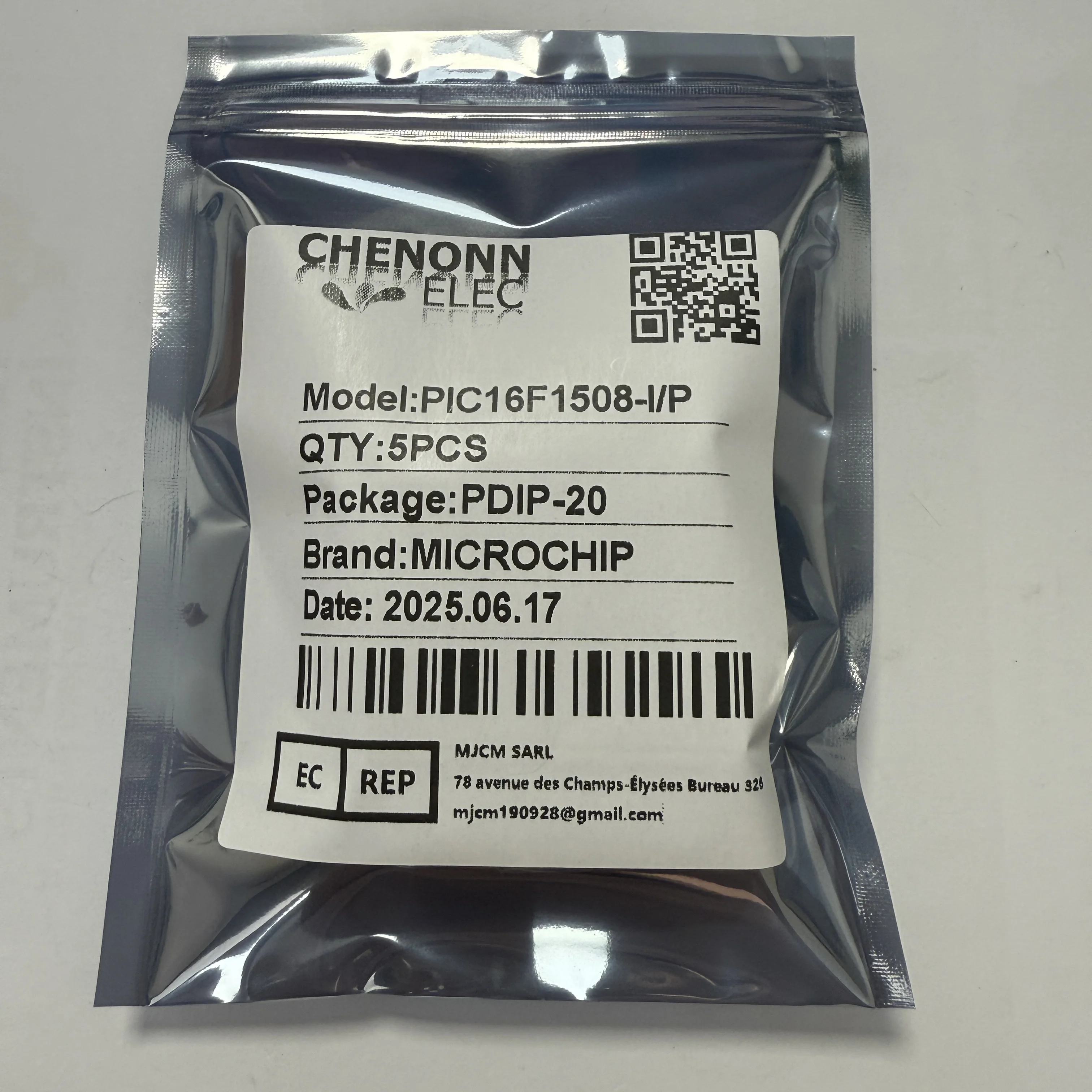 5 PÇS/LOTE PIC16F1508-I/P (Unidades de Microcontrolador)