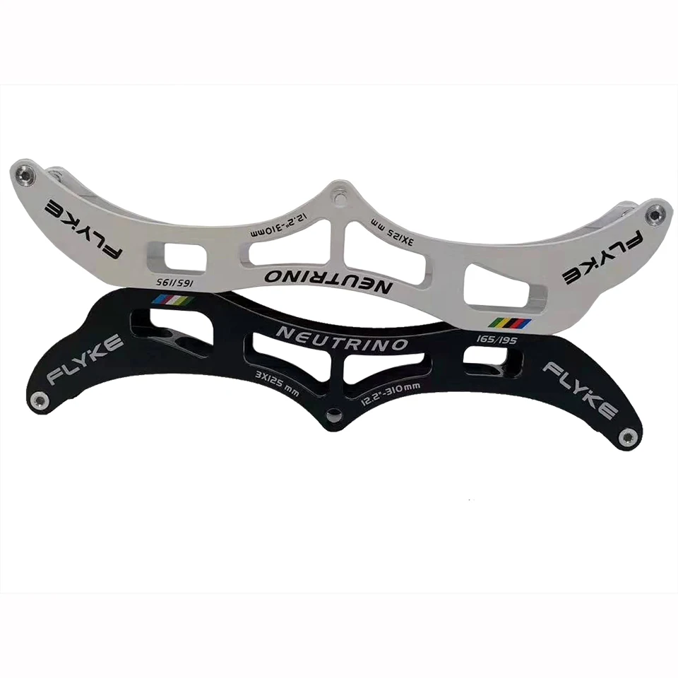 

FLYKE NEUTRINO Speed Skate Frame Inline Skates Frames 3*100/110/125 4*90/100/110mm Professional Aluminum Skating Patines Base