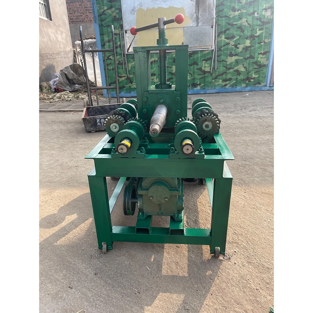 Portable 76mm Manual Pipe Rolling Machine for Custom Fencing  Hoops